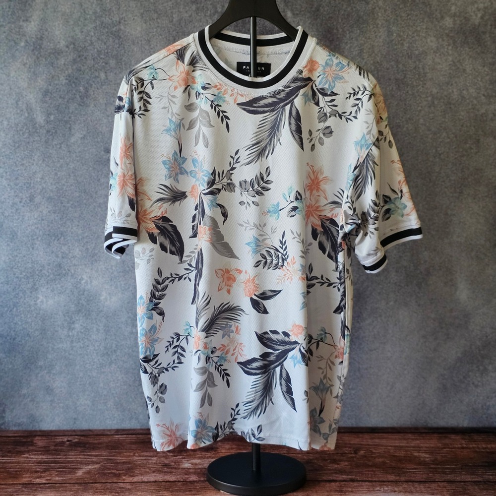 PacSun mesh crew neck t-shirt short-sleeve
